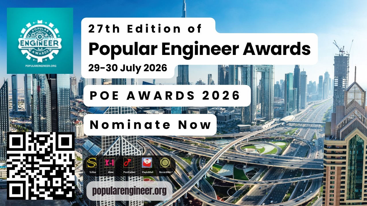 27th Edition of Popular Engineer Awards | 29–30 July 2026