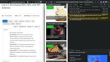 AWS Academy Cloud Developing Lab 6.1:  Developing REST APIs with API Gateway