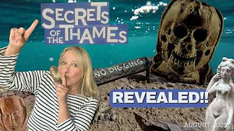 Secrets of the Thames Revealed! with @wearelondonmuseum 