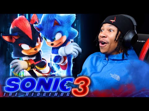 SONIC THE HEDGEHOG 3 TRAILER #2 REACTION!!! | Sonic 3 | Shadow the Hedgehog