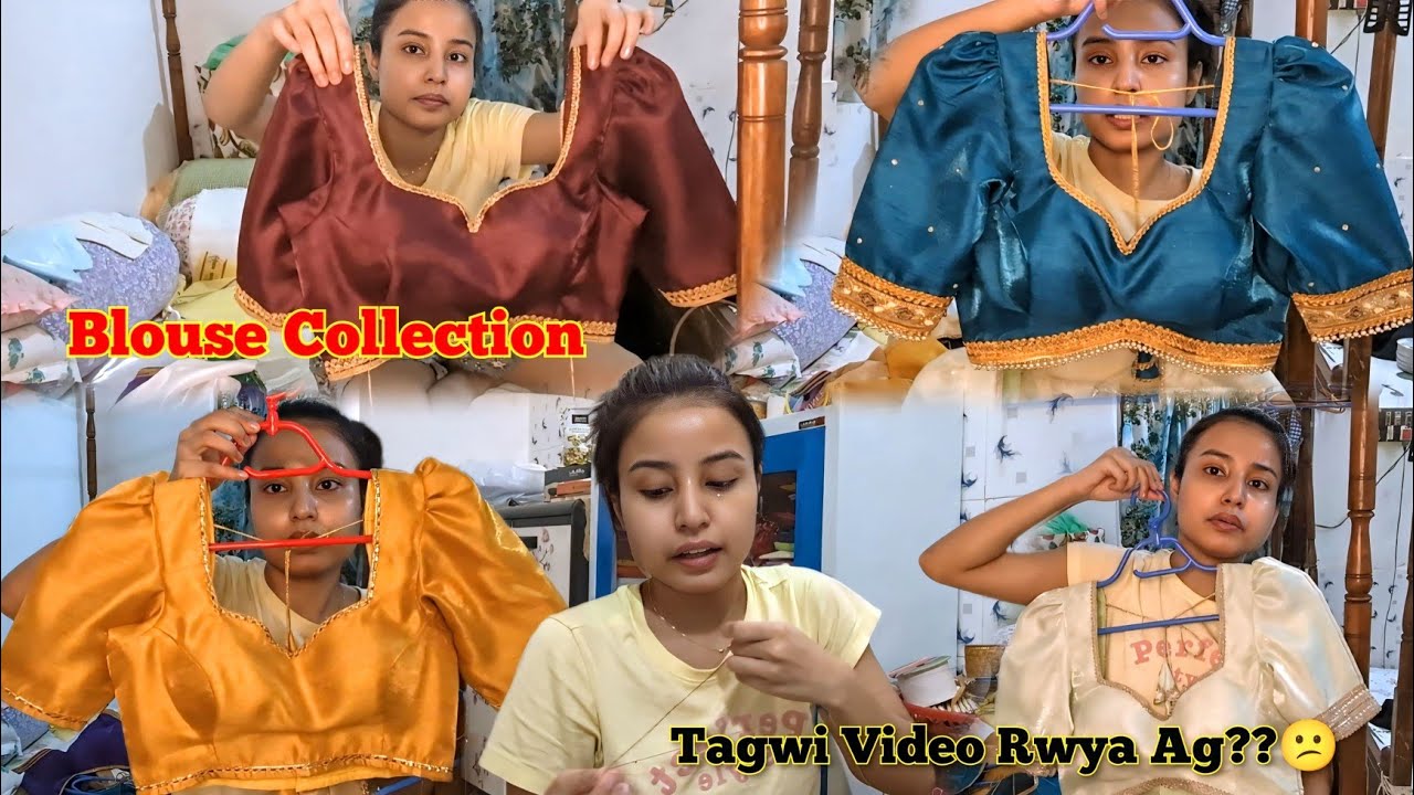 Ag tagwi Video Upload Khai Liya??😕 Kwtal Kwtal Blouse Collection 🤭🩷