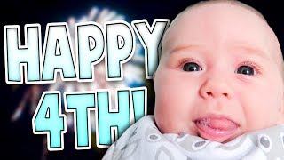 Her First 4th of July! | Family Baby Vlogs