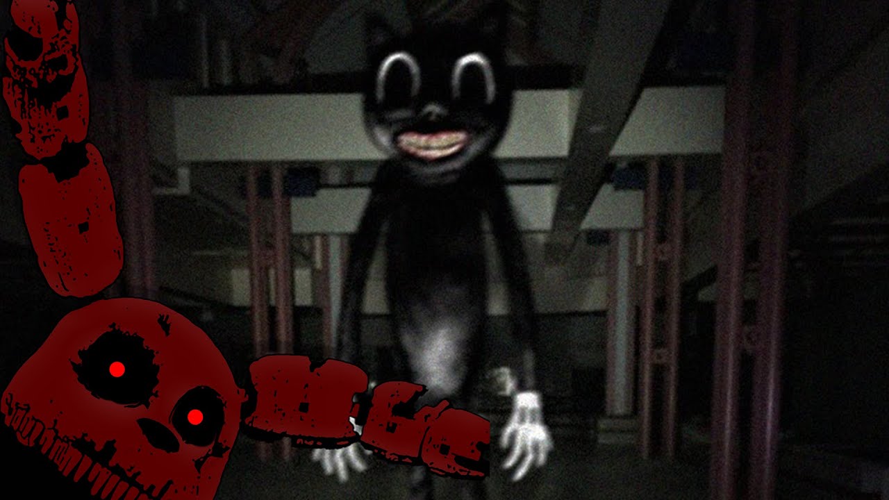 Lauf Weg wenn du sie siehst! - Gruseliger Cartoon Cat Mythos