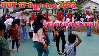 memeriahkan 17 Agustus 2022 tarian sinangkartulo