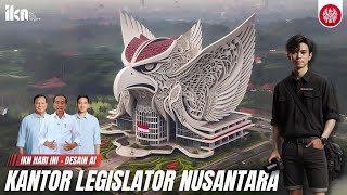 Ikn Hari Ini‼️Desain Kantor Legislatif Di Nusantara Indonesia | Tutorial Pakai Ai