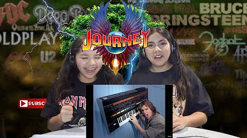 Two Girls React to Journey - Separate Ways (Worlds Apart) (Official Video - 1983)