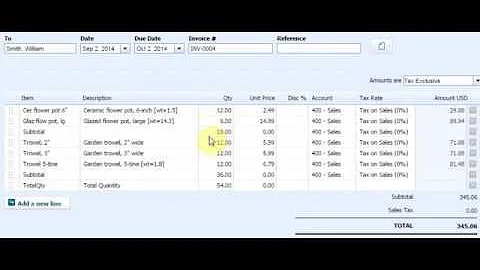 Column Subtotals and Totals in Xero, Using FullSpeed