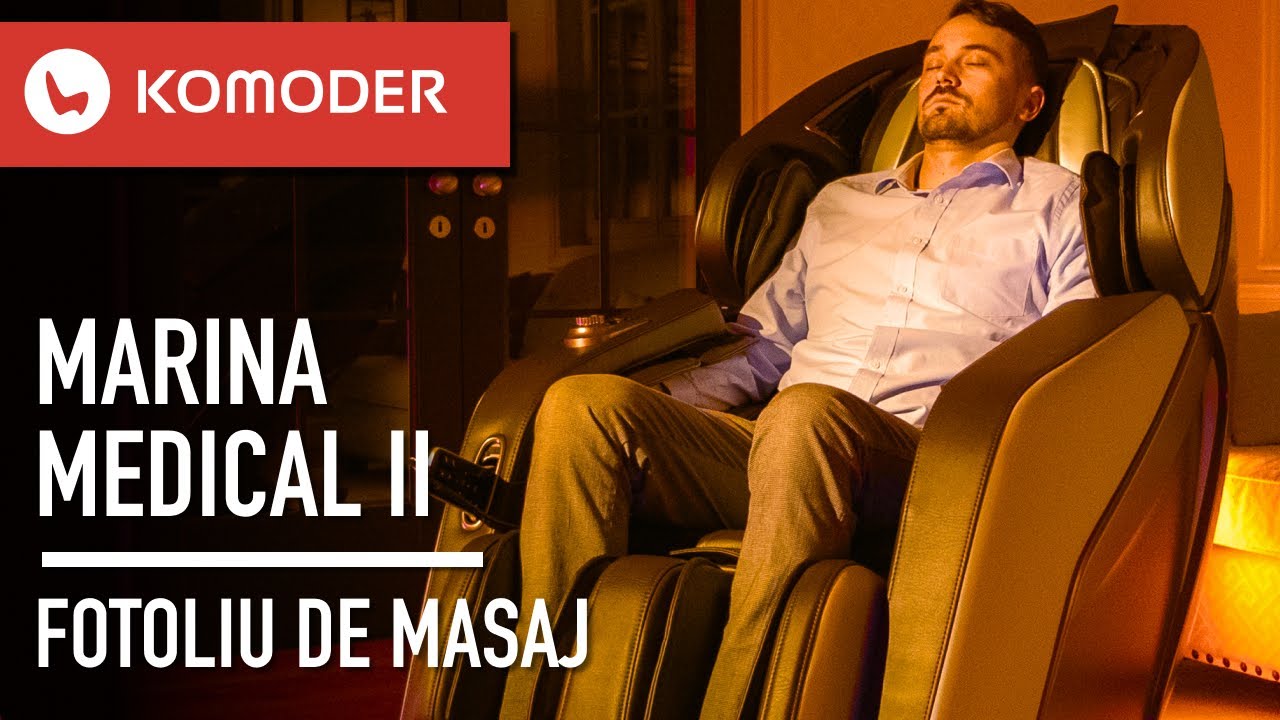 Fotoliu cu masaj cervical Marina Medical II - Komoder