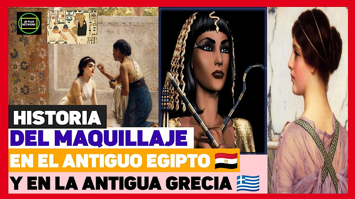 💄La historia del Maquillaje y los Cosméticos En el Antiguo Egipto 🇪🇬 y En la Grecia Clásica🇬🇷🏛Parte1