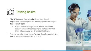 Introduction to the SCS Gluten-Free Standard Version 2.0