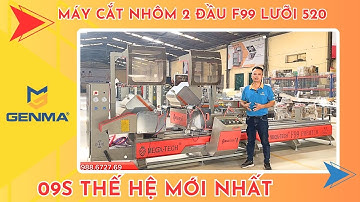 Máy cắt nhôm 2 đầu 09S Megatech F99 Bản Mới nhất