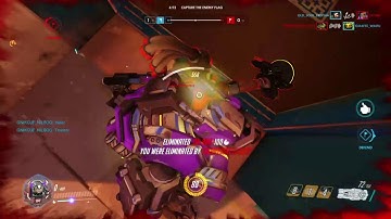 Overwatch Orisa potg 13-1 CtF win on Giraffe_Waifu