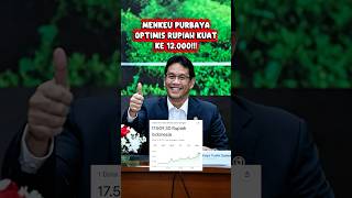 Finance Minister Purbaya is optimistic that the rupiah will strengthen to 12,000‼️ #shorts
