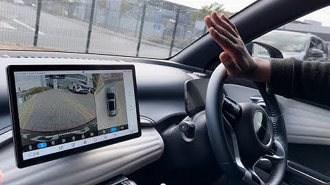 How easy is the BYD Atto 3 to park using only the 360-degree camera