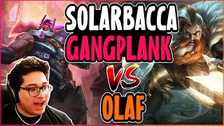 SOLARBACCA Gangplank Vs Olaf Top - NA Grandmaster - Patch 14.9