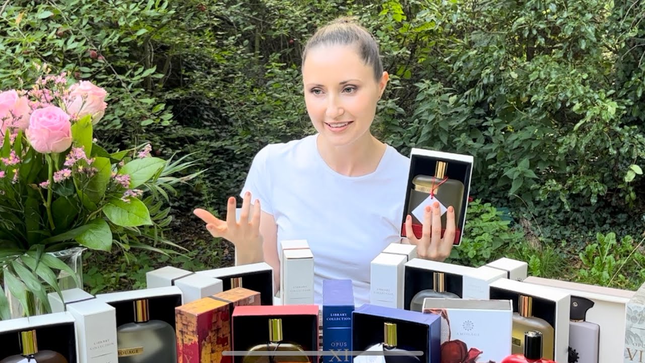 AMOUAGE. 15 парфюмов. Opus I - XV. Моя коллекция ароматов/My perfume collection.