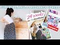 Pregnancy Fitness, Home Bargains Haul and Upcycling Nursery Furniture | Pregnancy VLOG 2021