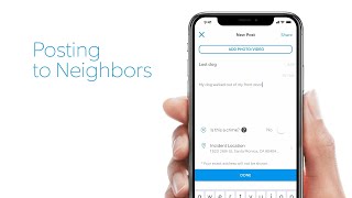 How User Privacy is Protected When Posting on the Neighbors App screenshot 4