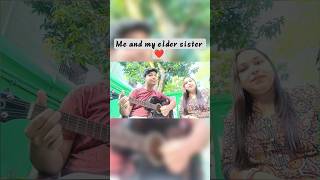 Sibling goals! Watch us shred this awesome tune-guitar vibes with my elder sister #Guitar Cover