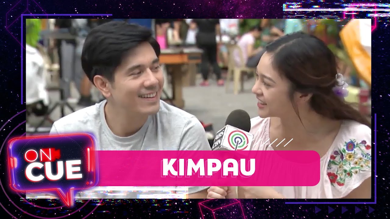 ON CUE: KimPau on the set of 'My Love Will Make You Disappear'