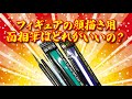 フィギュアの顔描き用面相筆はどれがいいの？デジタル顕微鏡で面相筆をくらべたら…
