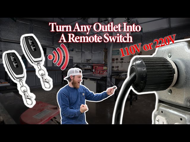 Turn Any Outlet into a Remote Control Switch For Under $25