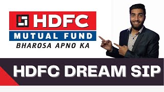 HDFC Dream SIP | How to Invest in HDFC Dream SIP | Explained in Hindi | #mutualfunds