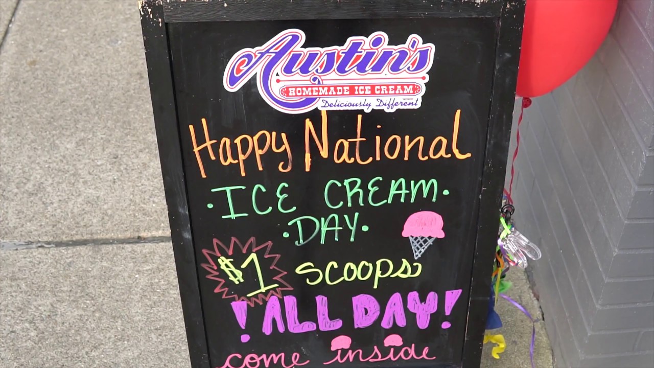 Local Ice Cream Shop! Huntington, West Virginia Austin's at the