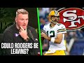 Pat McAfee Reacts To Thought Aaron Rodgers Might Be Leaving Green Bay