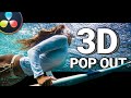 INSANE 3D Pop Out Effect - A Davinci Resolve Tutorial