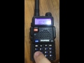 How to program frequencies into channels on a baofeng uv5r  basic