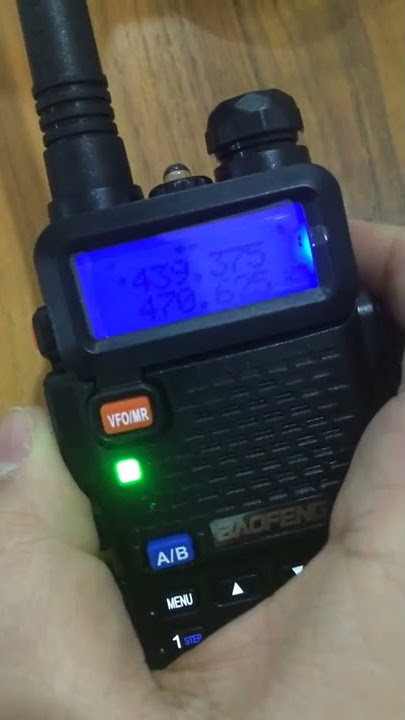 How to program Frequencies into Channels on a Baofeng UV-5R - Basic