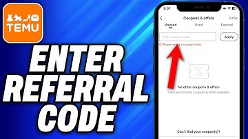 How To Enter Referral Code On TEMU (2025) - Easy Fix