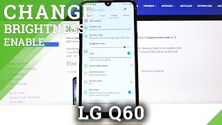 How to Enable Automatic Brightness in LG Q60 – Adaptive-Brightness Feature