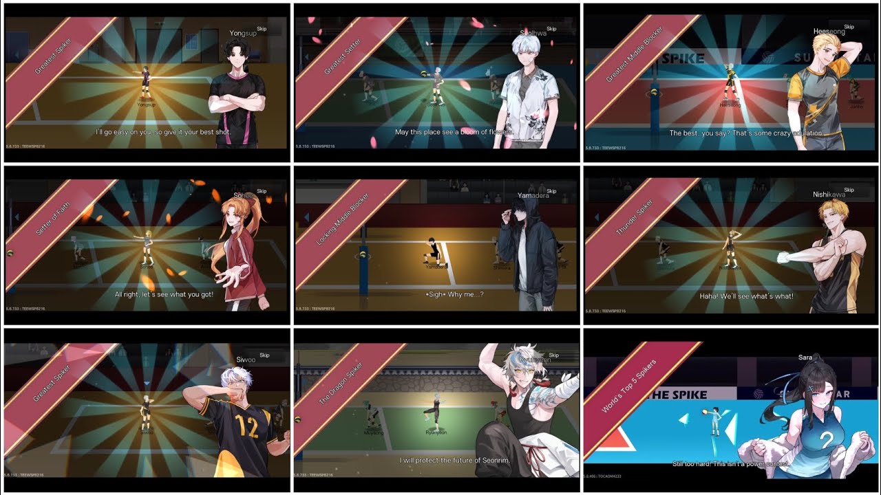 All boss animations | The Spike Cross