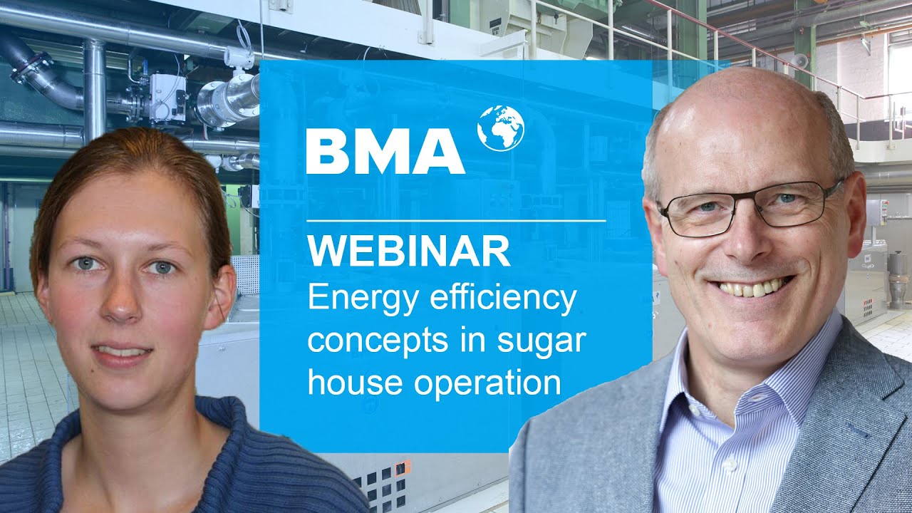 Webinar EN: Energy efficiency concepts in sugar house operation