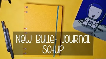 New Bullet Journal Setup