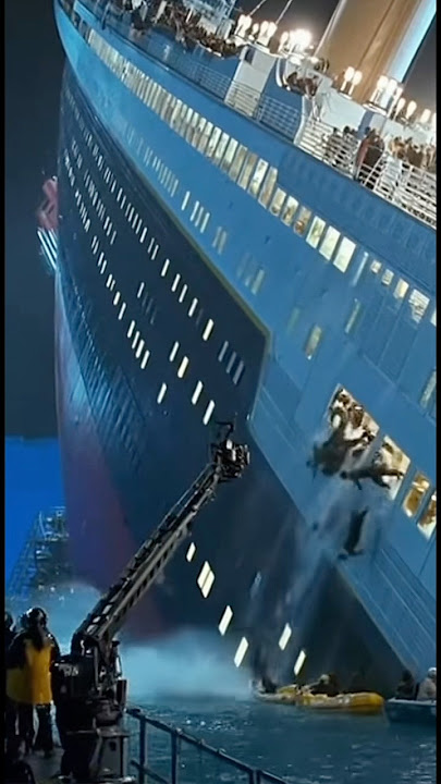 Titanic sinking behind the scenes reimagined #titanic #unbelievable #omg #usatoday