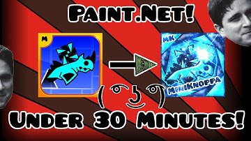How to create a Geometry Dash profile picture! WITHOUT PHOTOSHOP!