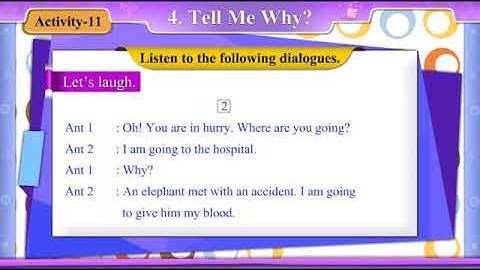 std 8 english sem 2 unit 4 activity 11