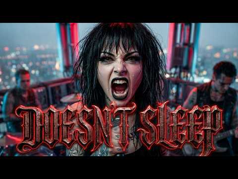 VantyX - DOESN'T SLEEP | Cinematic Gothic Metal (Official Video)