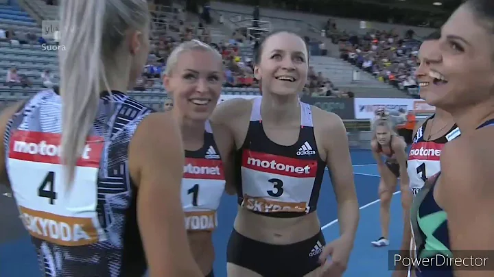 Naisten 100m Aitajuoksu - Motonet GP Lahti 2020 (A...