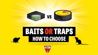 Baits or Traps, how to choose