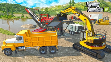 I Start A $200,000 Gold Mine? | Farming Simulator 25