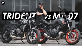 New 2021 Yamaha MT07 vs. Triumph Trident 660: Which Should You Buy?