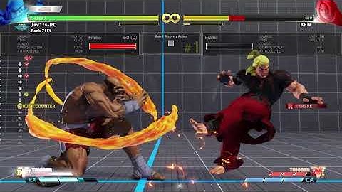 Sagat new V-Trigger 2 combo
