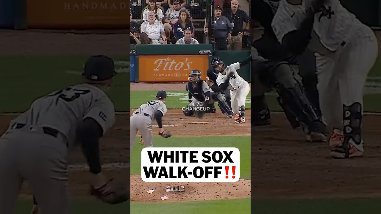 Edgar Quero walks it off for the White Sox in the 12th!