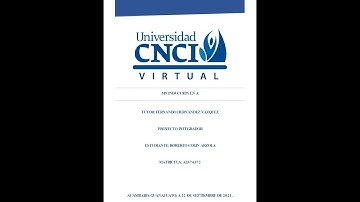 M9 Inducción LN A  Proyecto modular Ingeniería Industrial y de Sistemas