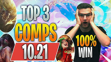 MOST BROKEN COMP EVER! - TOP 3 COMPS TFT PATCH 10.21 - TEAMFIGHT TACTICS HADES GUIDE - TFT TIER LIST