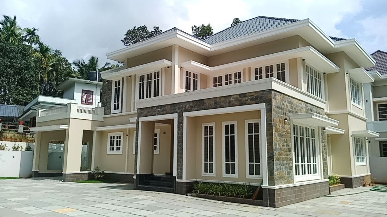 New villa in Kerala 4 bhk 2700 sqft house at Muvattupuzha, Cochin